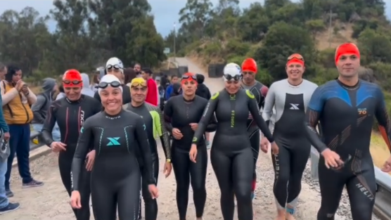 Foto de atletas del club